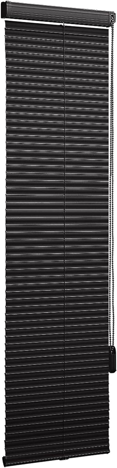 Changshade CUSTOM CUT Corded Mini Blind Window Blinds 1” Vinyl Horizontal Blinds
