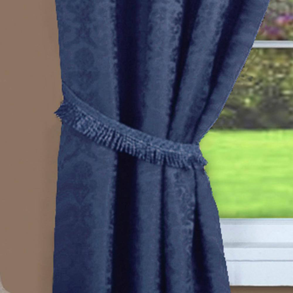 Panache 55 In. W X 84 In. L Polyester Light Filtering 5 Piece Window Curtain Set