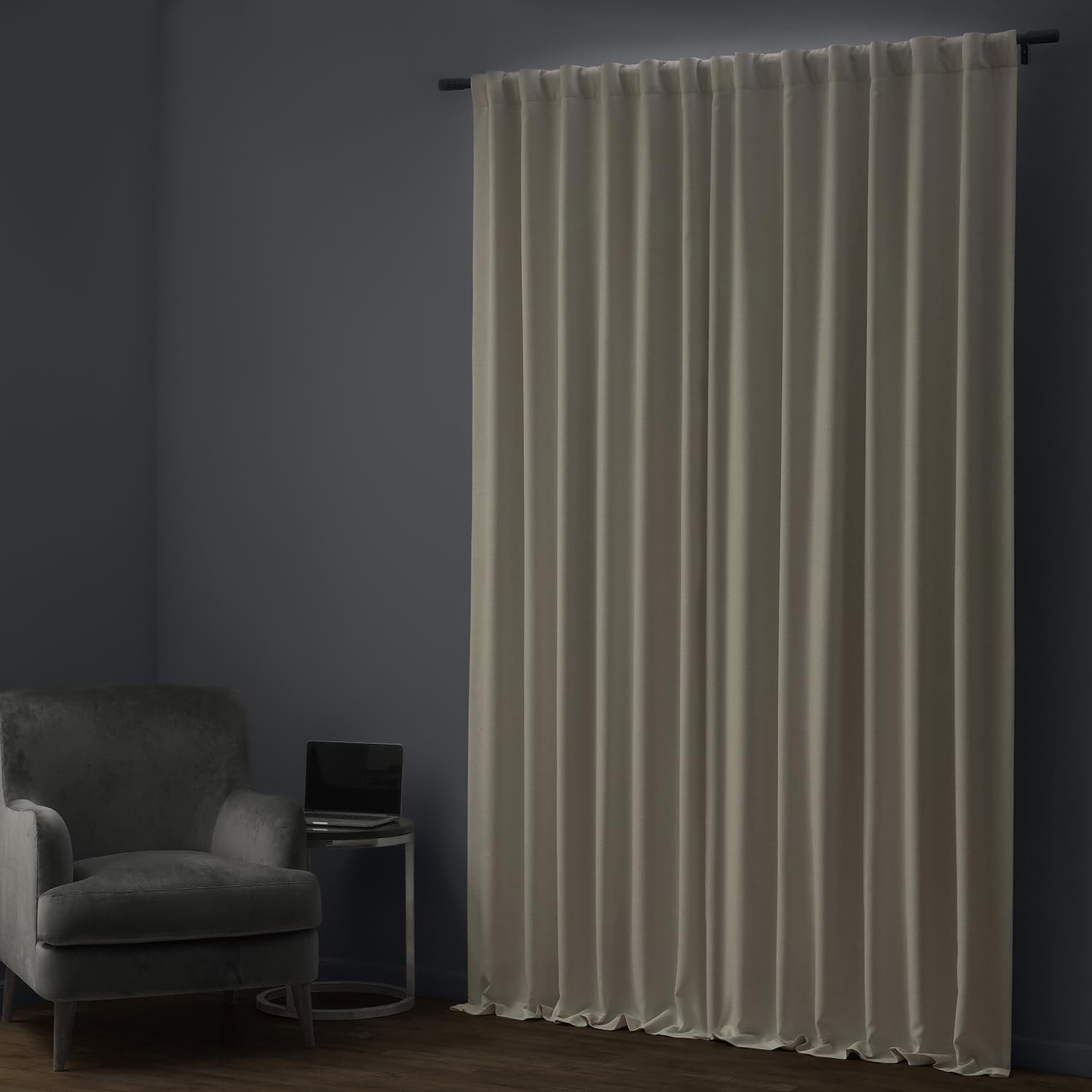 Solid Thermal Insulated Blackout Curtains for Bedroom 96 Inches Long Curtain …