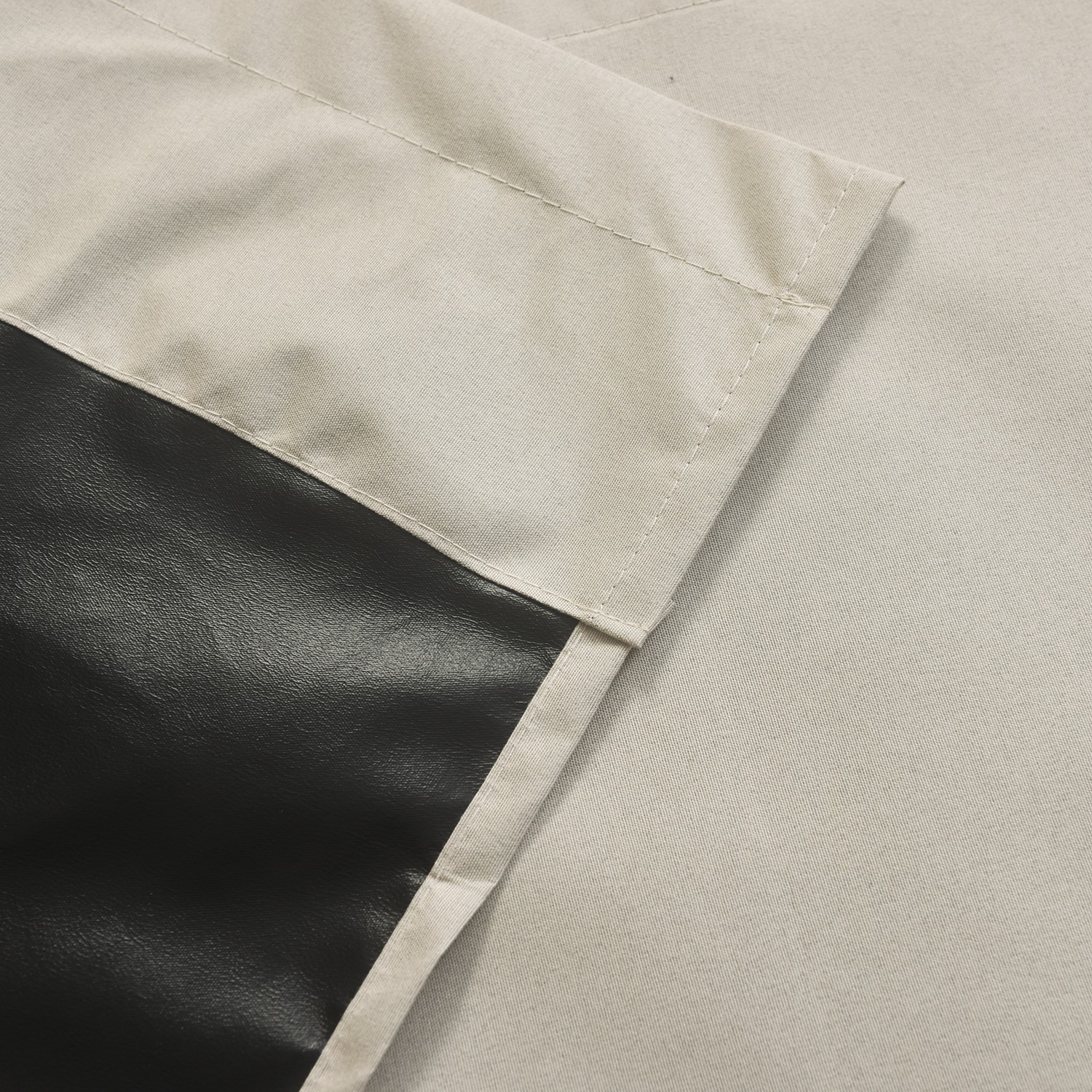 Blackout Window Valance Rod Pocket Curtains, Window Treatment 2 Panels, 39x20in
