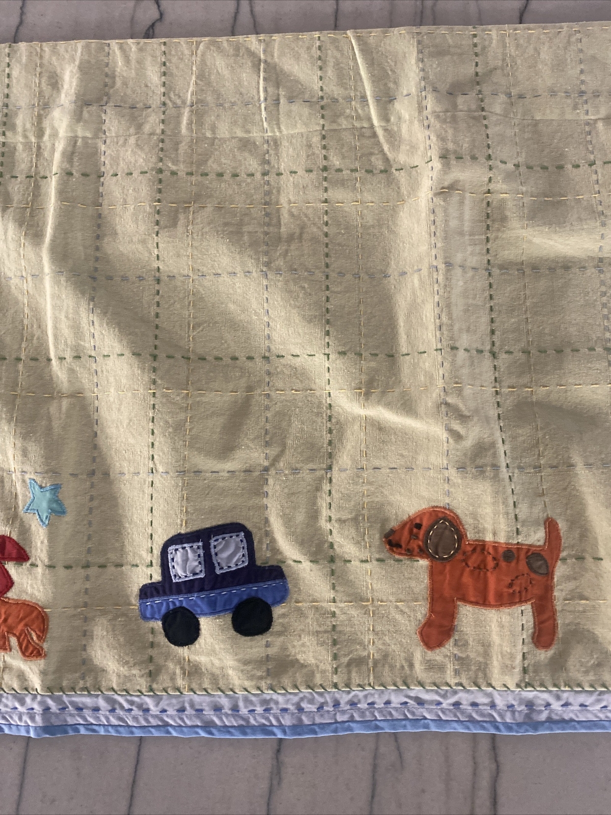Pottery Barn Kids ABC Alphabet Valance 44″x19′ Lined Rod Pocket Multiple Availab