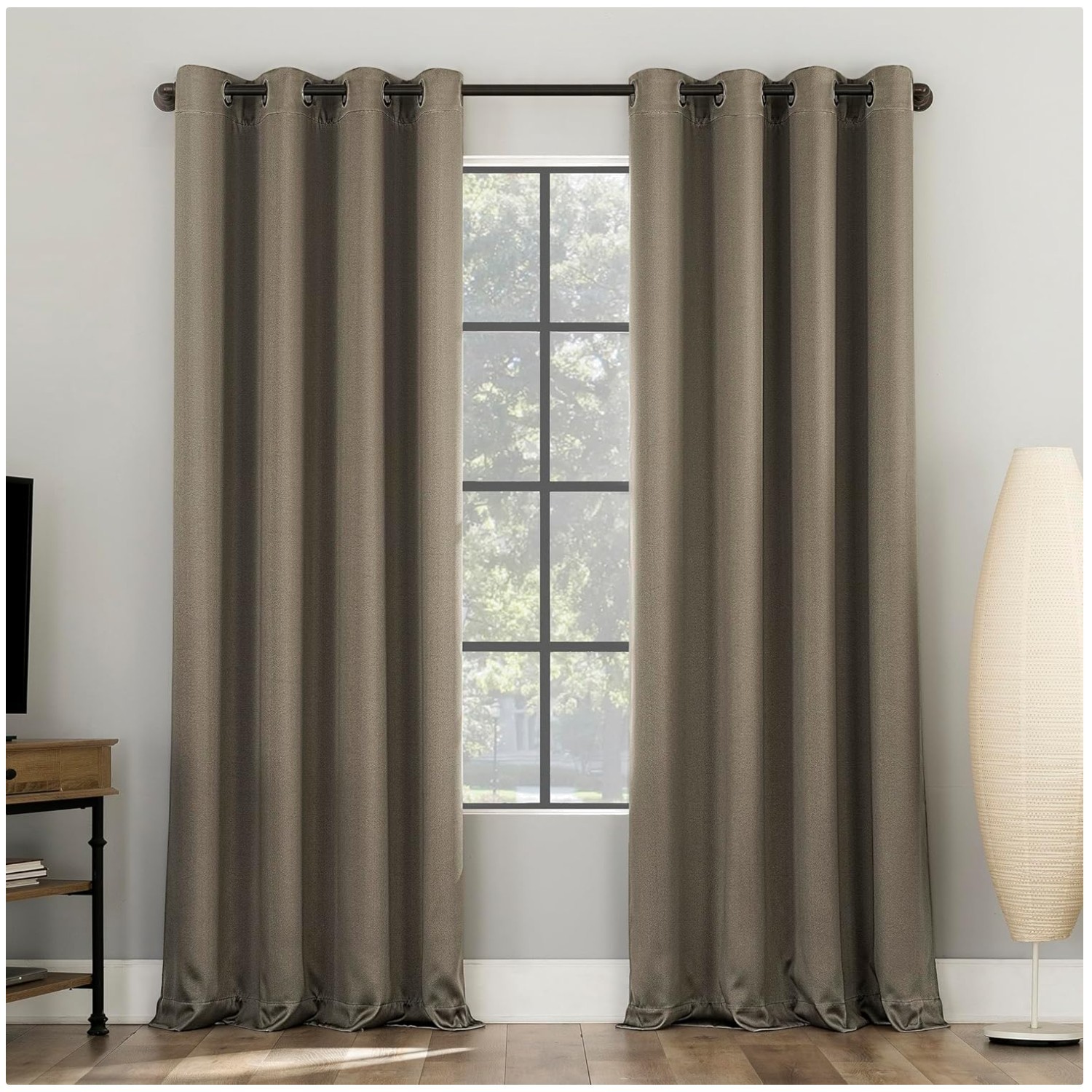 Noise Reducing Blackout Panels, 52″x84″, 2-Pack: Urban Style