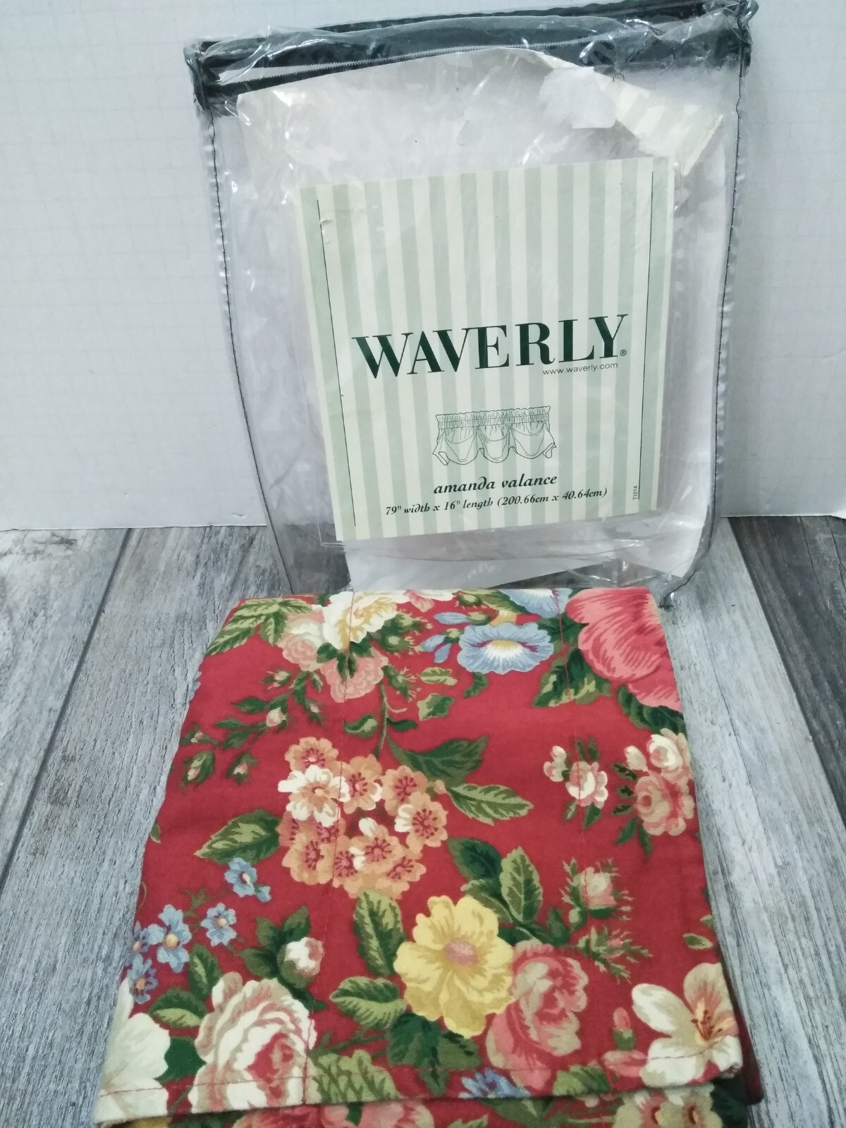 VTG. 1 WAVERLY Amanda Valance JCP KERRY – DELFT 79″×16″ 100% Cotton