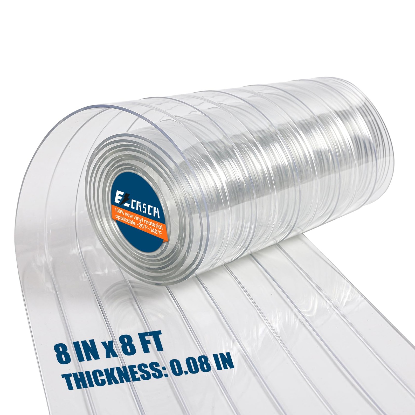 Vinyl Strip Curtain PVC Strip Door Clear Plastic Strips Freezer Curtains for …