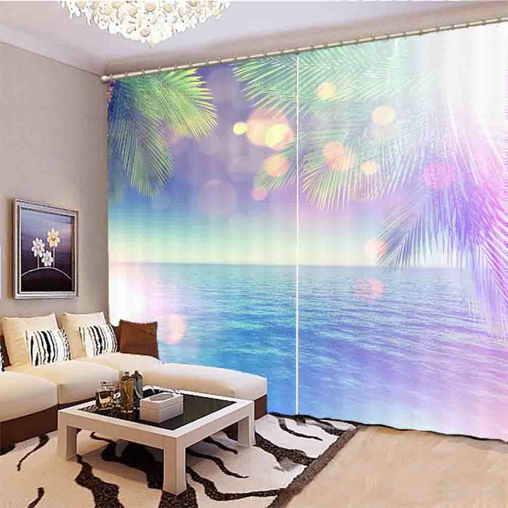 Hallucinogenic Dreams 3D Blockout Photo Print Curtain Fabric Curtains Window