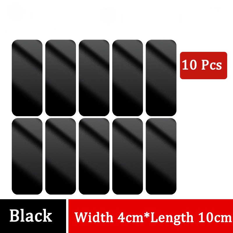 PVC Self-Adhesive Vinyl Car Wrap Film DIY Gloss Black/White Bubble Free 10cm-3m