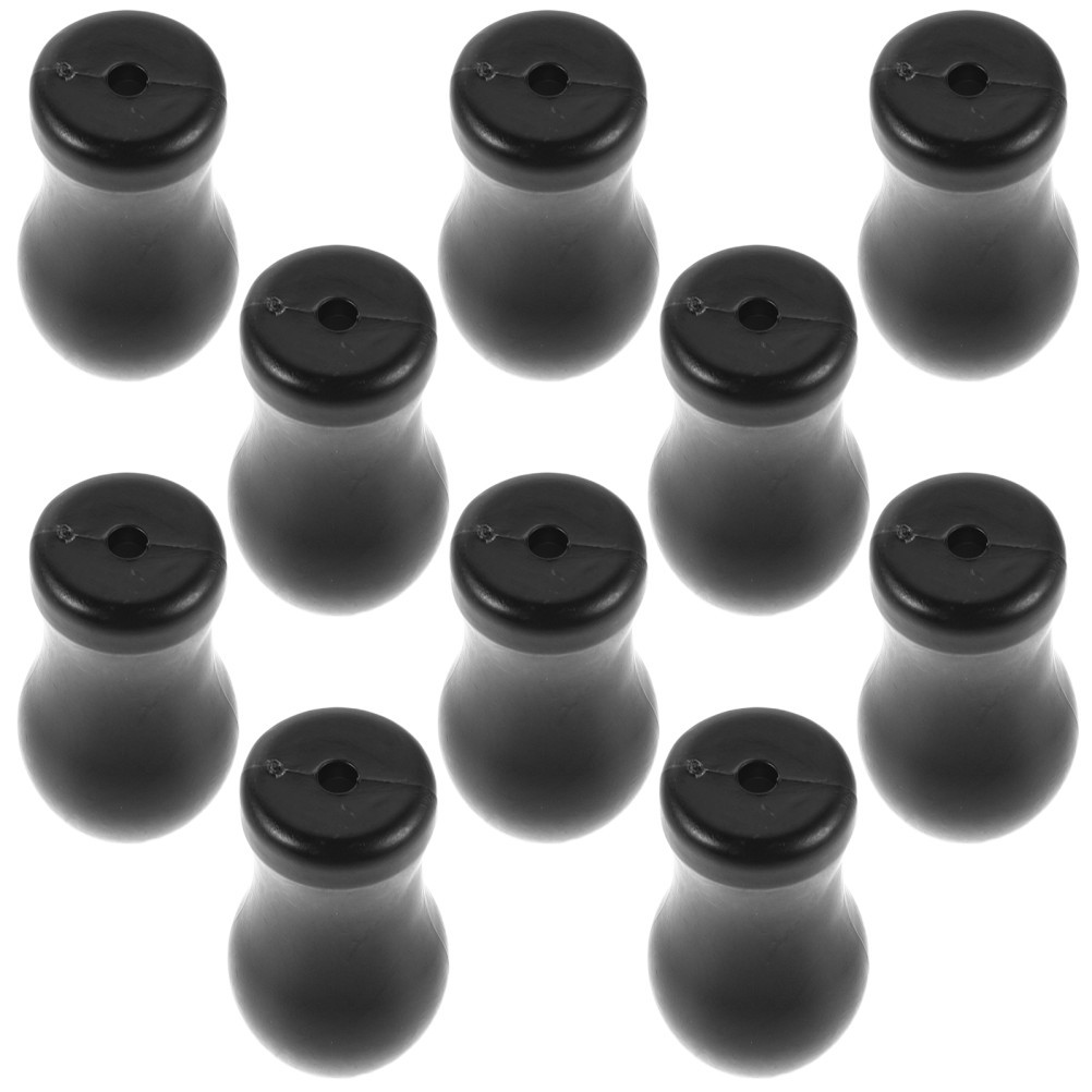 10 Pcs Curtain Rope Head Blind Pull Cord Knobs for Blinds Curtains
