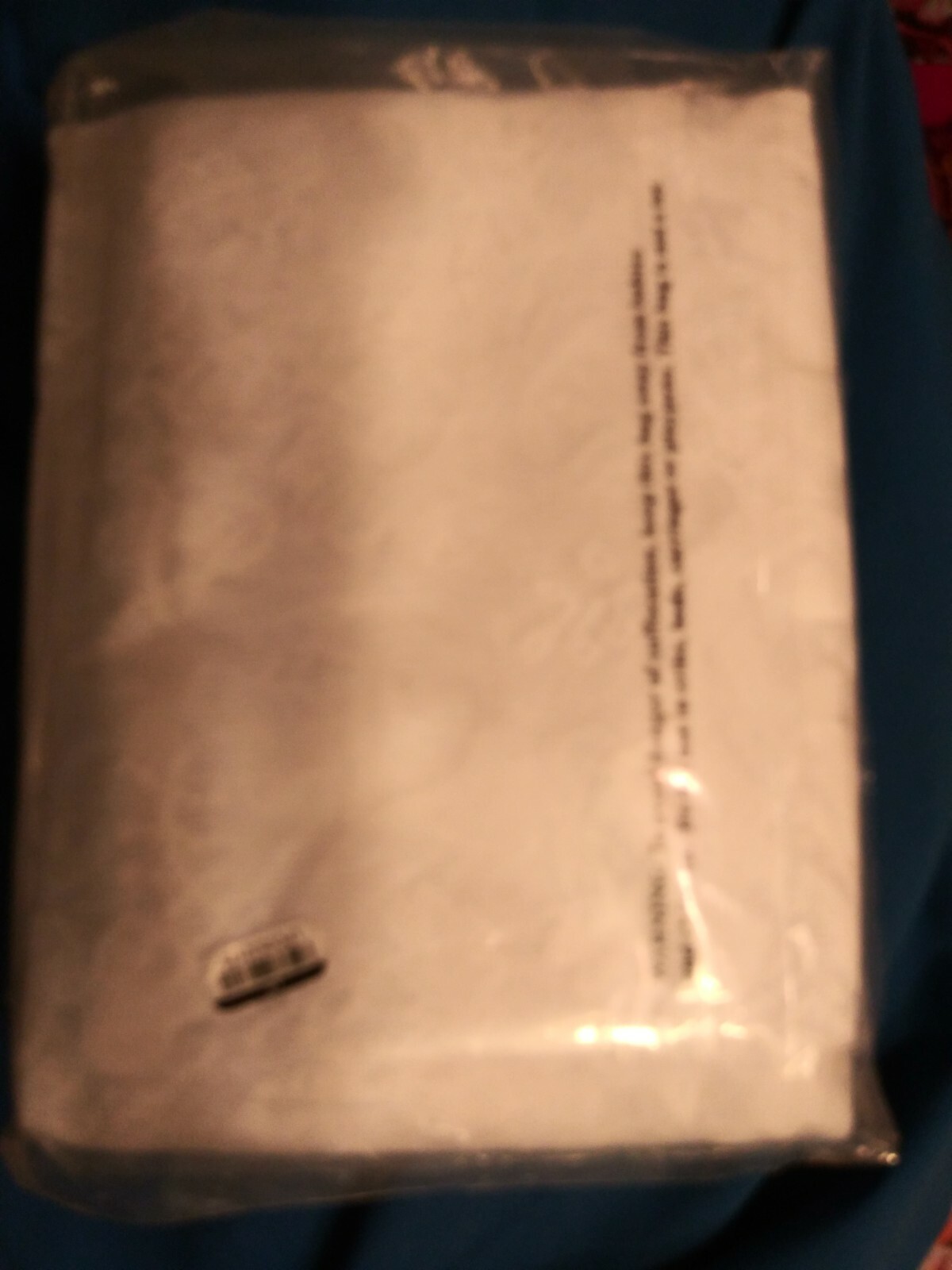 Alison Floral White Lace Shear Rod Pocket Valance 58X32 New in Bag