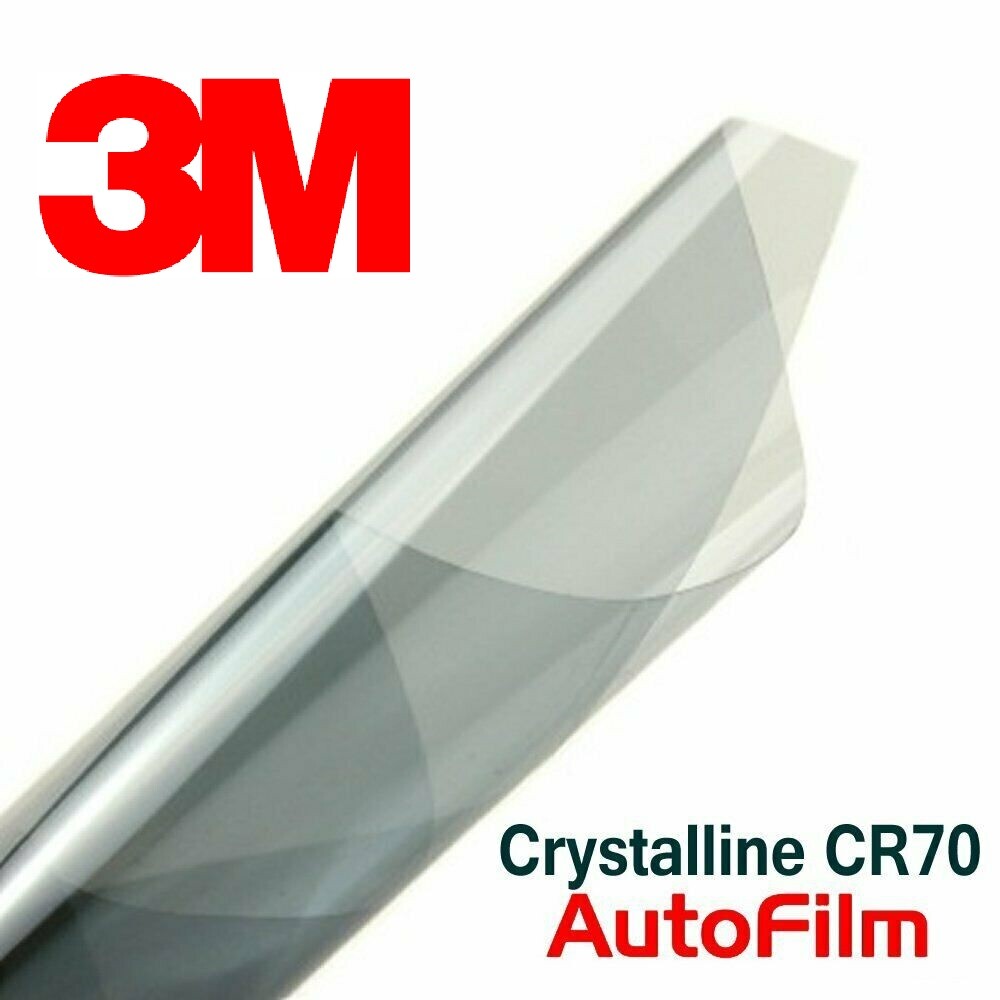 3M Window Film Crystalline 70% VLT Automotive Solar Tint Multi Size CR70 NEW E