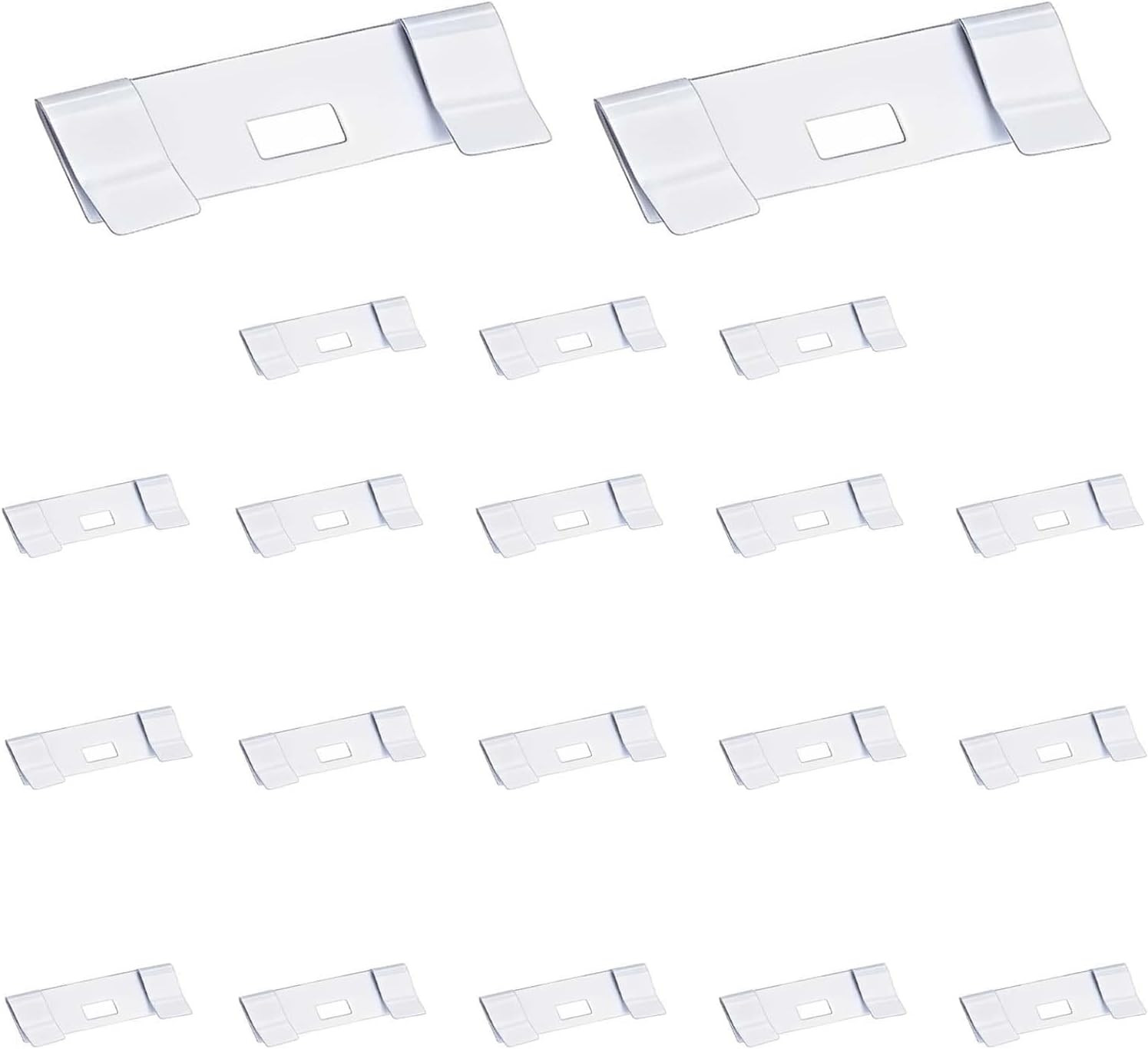 20 Pcs Vertical Blind Repair Vane Savers Metal Vertical Blind Repair Tabs Window