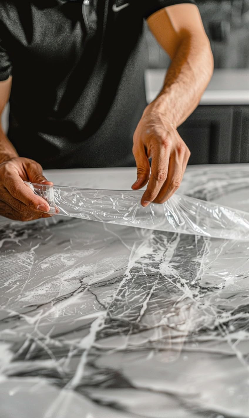 Gloss Surface Protection Film 12 Inch X 60 Inch Roll (1 Ft X 5 Ft) – Clear 8Mil