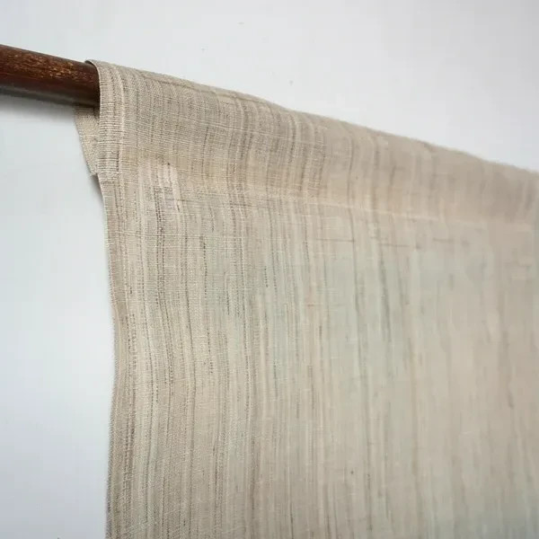 Japan Traditional Handmade Linen Noren Curtain – Simple Tree Design Growth
