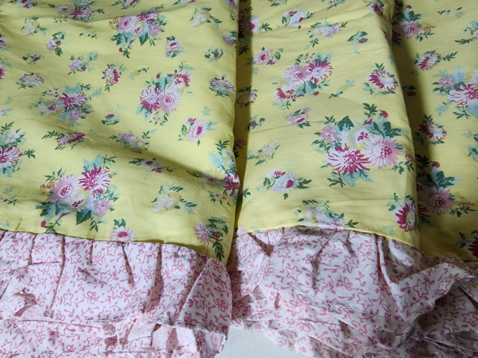 Mary Jane’s Garden Fresh Farm Home Window Lined Valance – 76″ x 18″ FOUR Piece