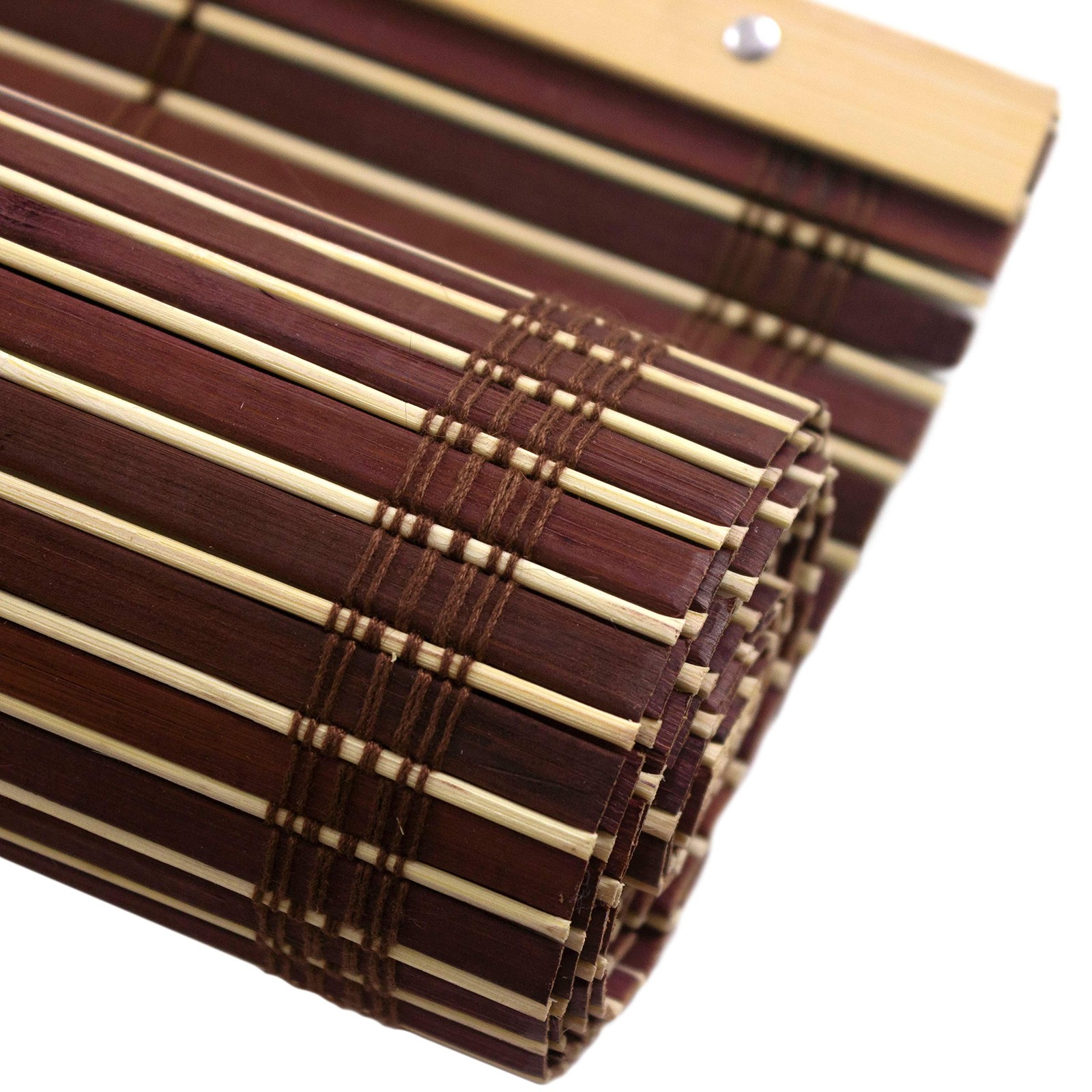 Red Lantern Bamboo Cordless Window Shade – Mahogany 60 Wide