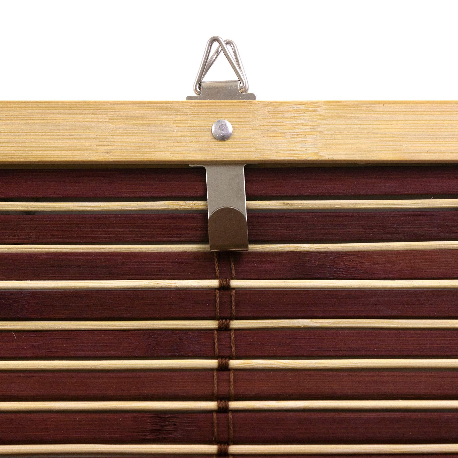Red Lantern Bamboo Cordless Window Shade – Mahogany 60 Wide