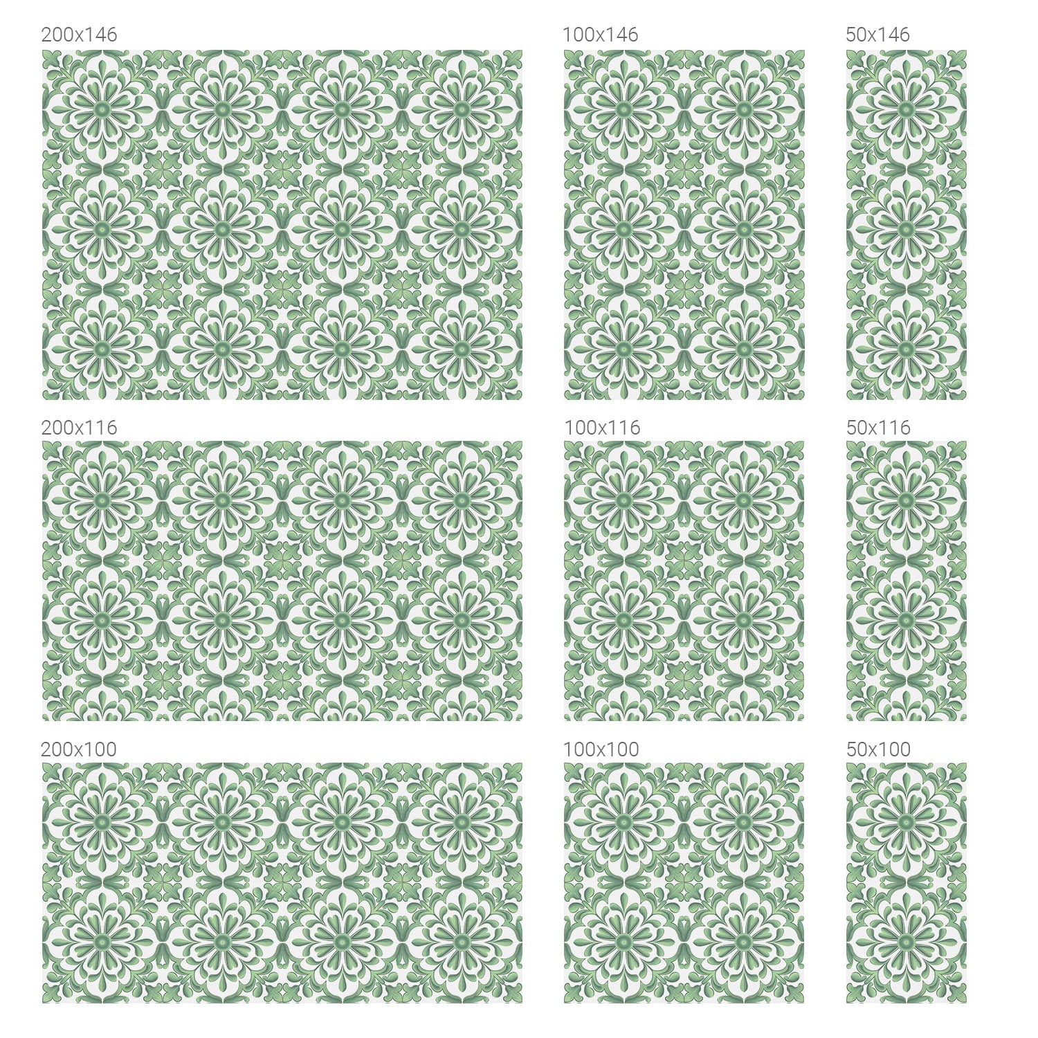 Frosted Glass Vinyl without Blocking the Light Green Leaves Art Green