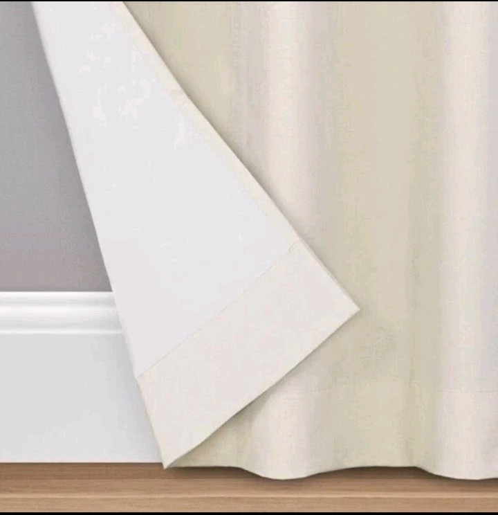 Kendall Thermaback Blackout Curtain Panel – White, 42×84- Eclipse