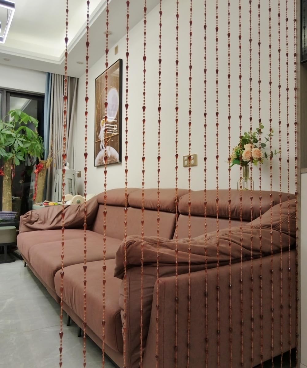 Beaded Curtain Doorways Acrylic Hanging Door Beads String Curtains Tassel Room D