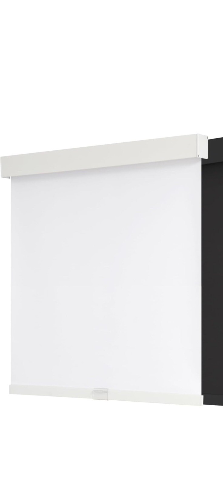 AOSKY 100% Blackout Roller Shades Cordless Blinds for Windows 40×72 White