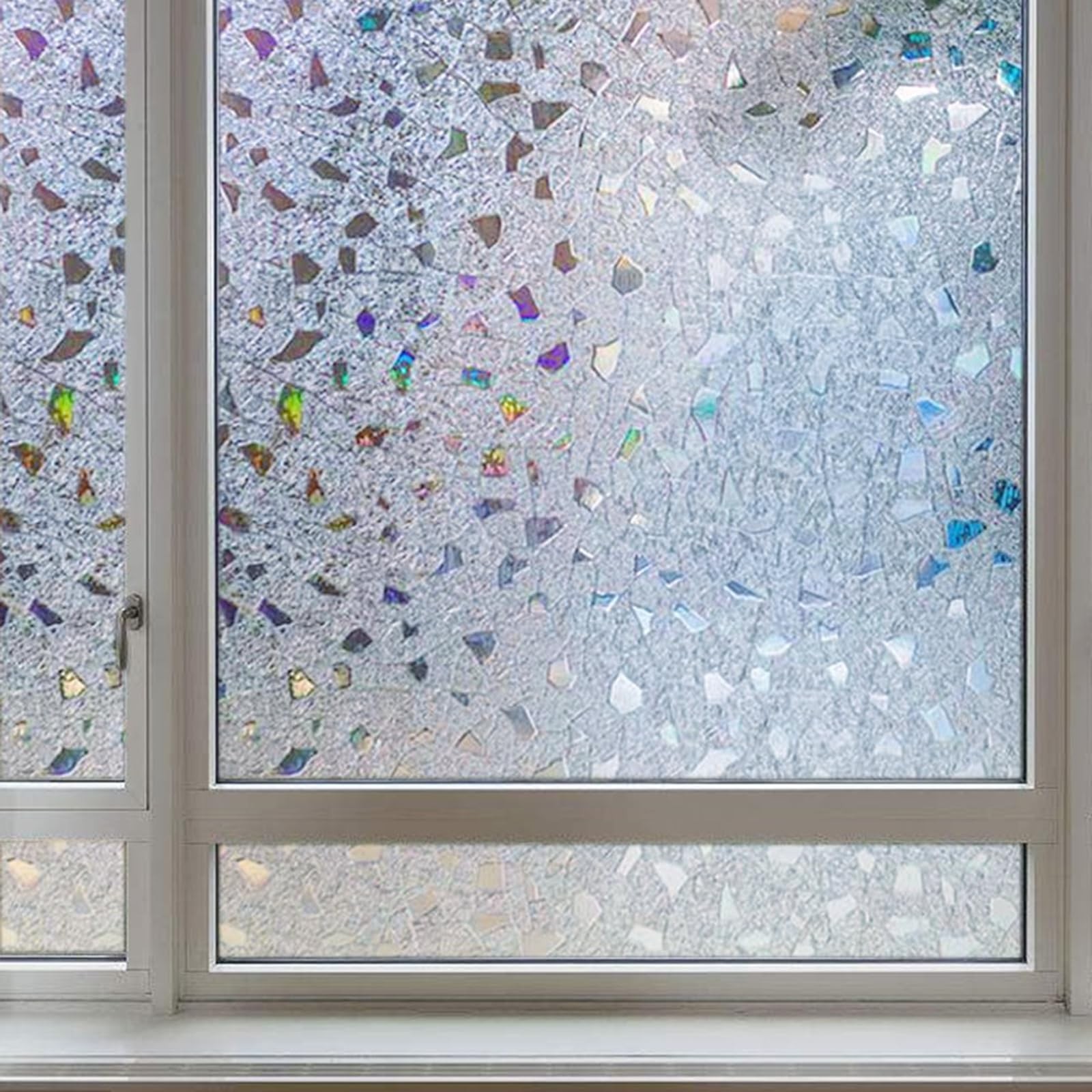 LEMON CLOUD Decorative Window Film, Stained Window Privacy Film, Frosted Glas…
