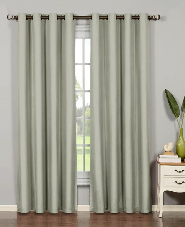 *NEW* Bella Luna Euphoria Microfiber Room Darkening 54×95″ Curtain Panel AC2682