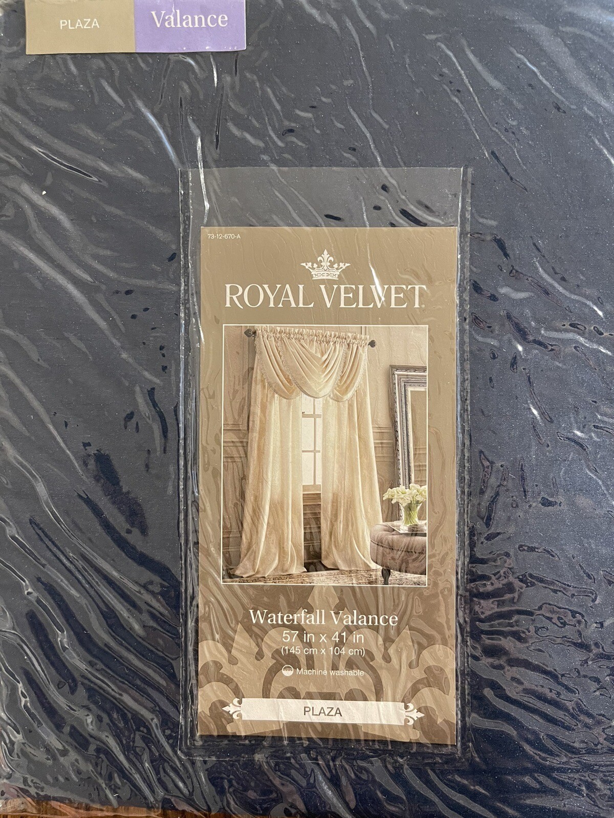 New In Package Constellation Blue Royal Velvet Plaza Waterfall Valence