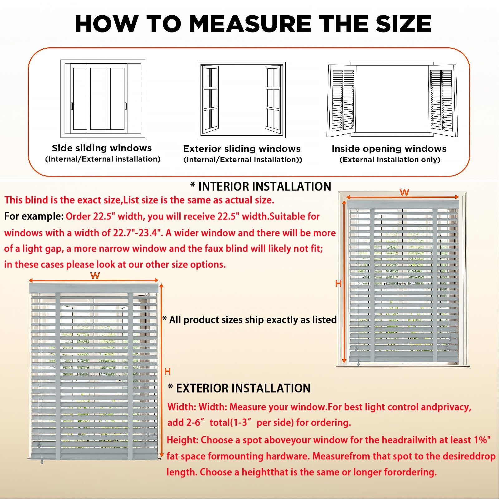 Yuuniqex 2 Slats Wood For Indoor Windows Wooden Blackout Out Privacy Horizontal
