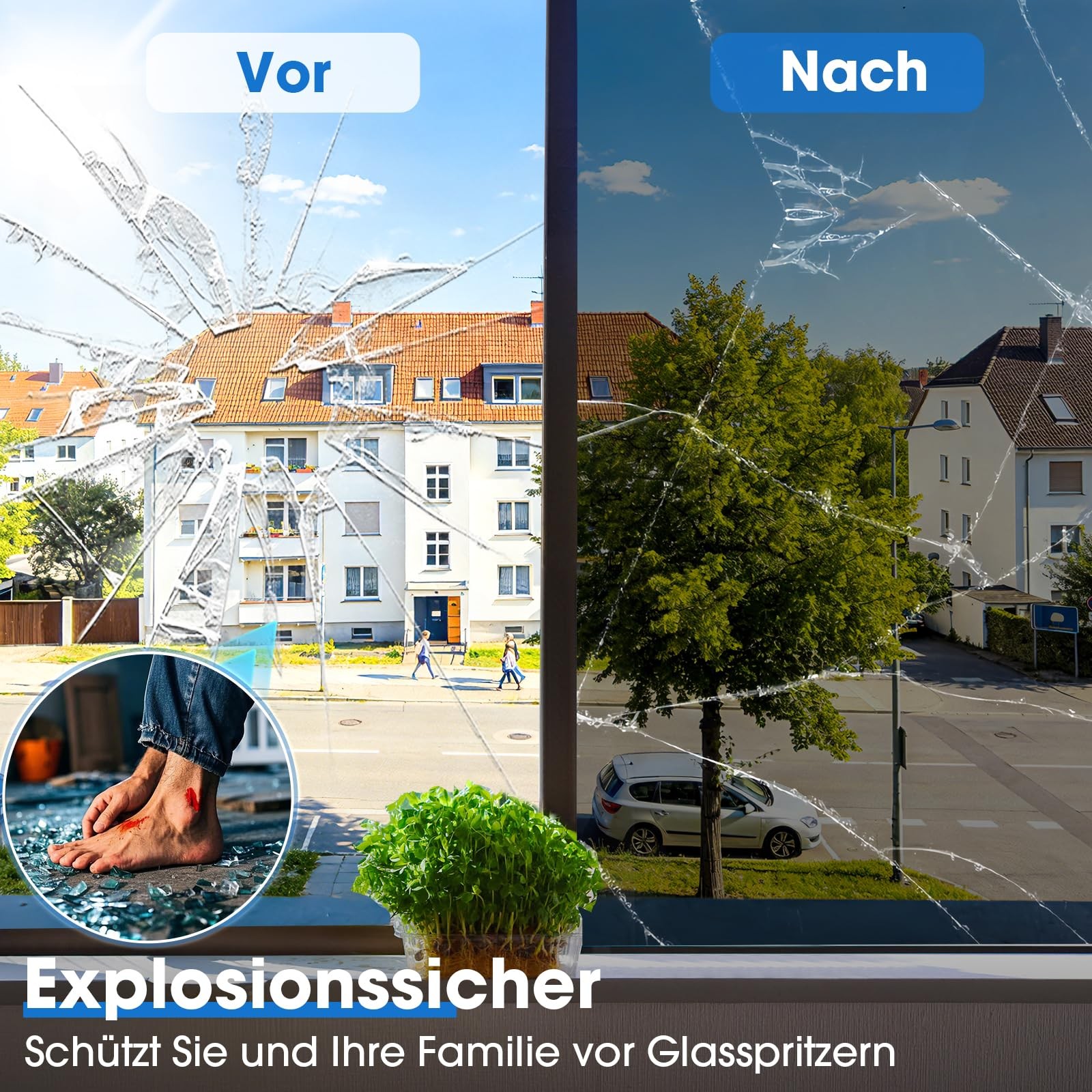 Mirror Film Window Film Opaque Privacy Protection from Outside, 90 x 200 cm, Sun…