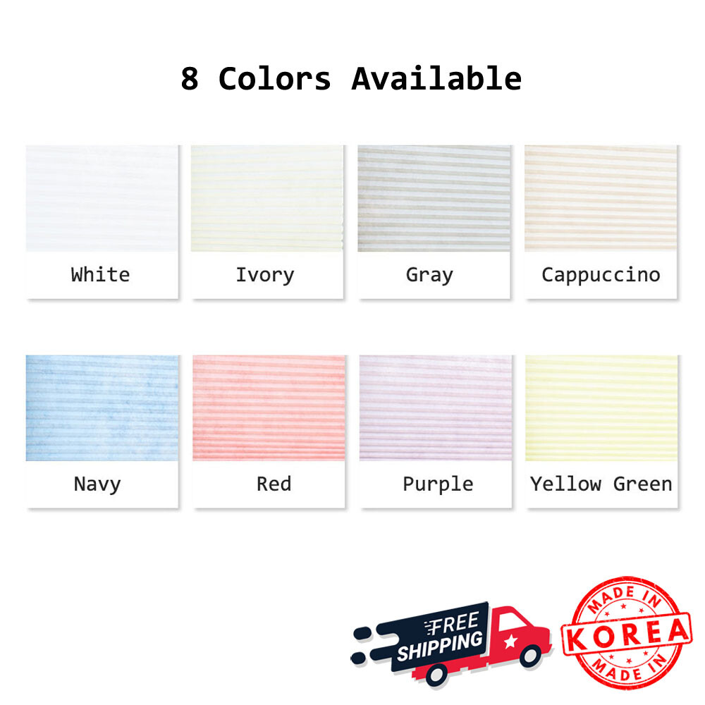 [4 Pack] Versatile Self Shade Blinds No Tools Cellular Shades Korea Made 35×90″
