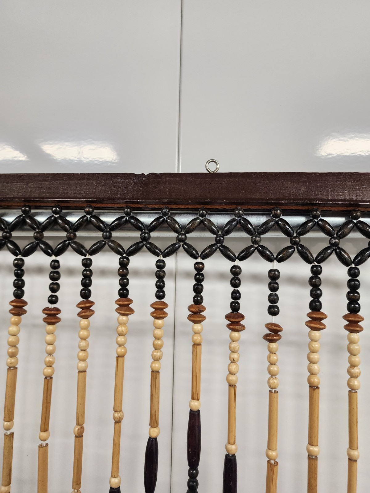 RARE Grateful Dead Vintage 1970s Wooden Hanging Beaded Door Frame Curtain Wood