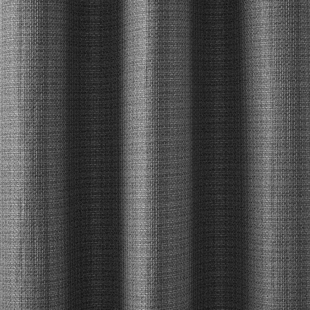 Morgan Gray 38 In. W X 84 In. L Grommet Room Darkening Curtain (Single Panel)