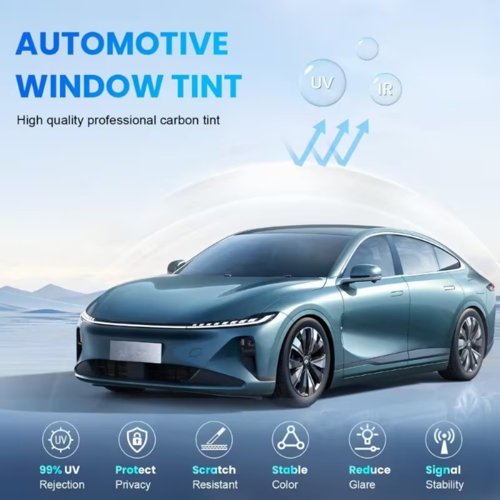 35% VLT Car Window Film and Heat Resistance| Magnetic Glass Film 20in x 16FT