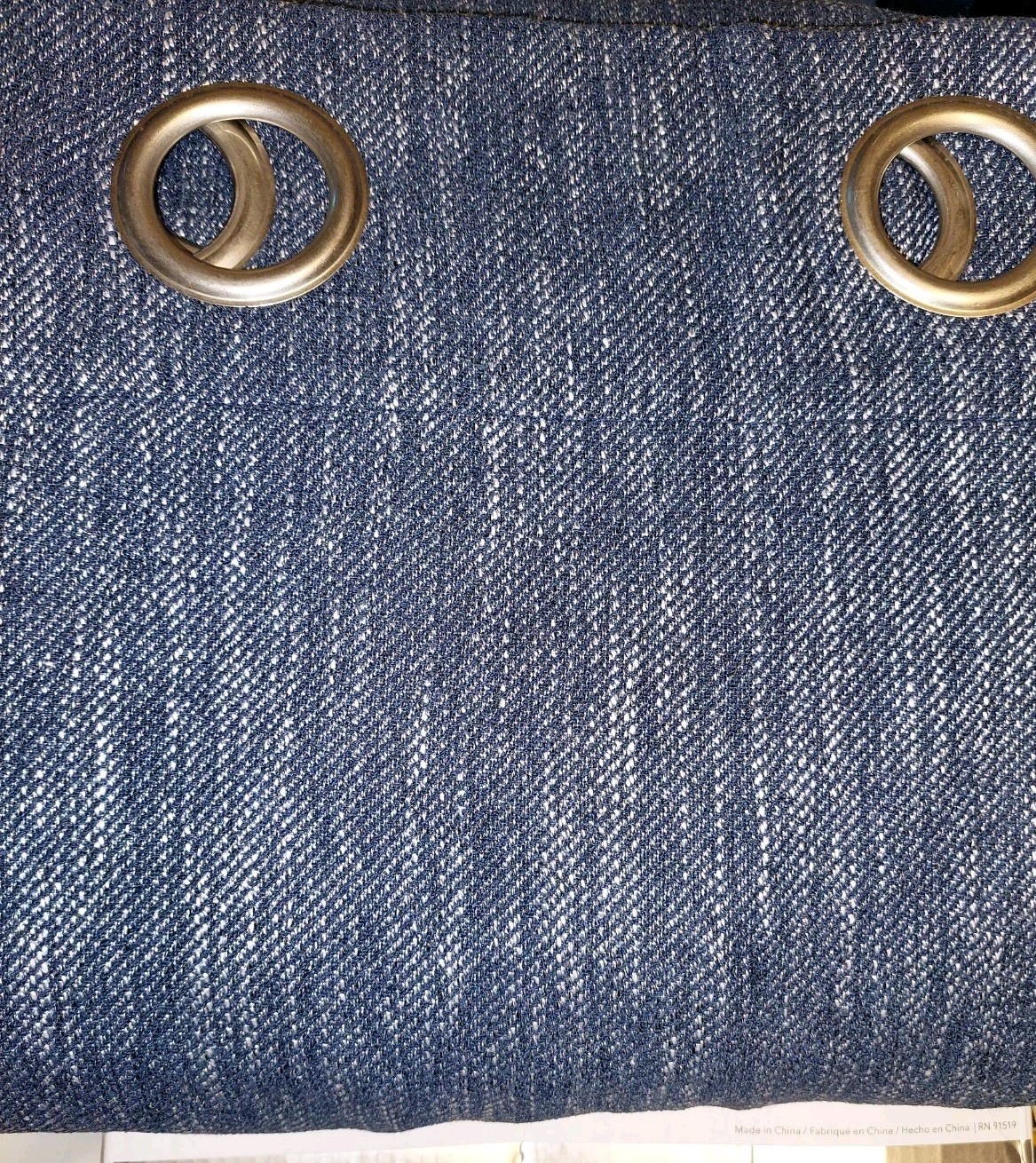 💤SunSmart Total Blackout Curtain Panels – 2-Pack – Indigo Blue – ITM# 1796087