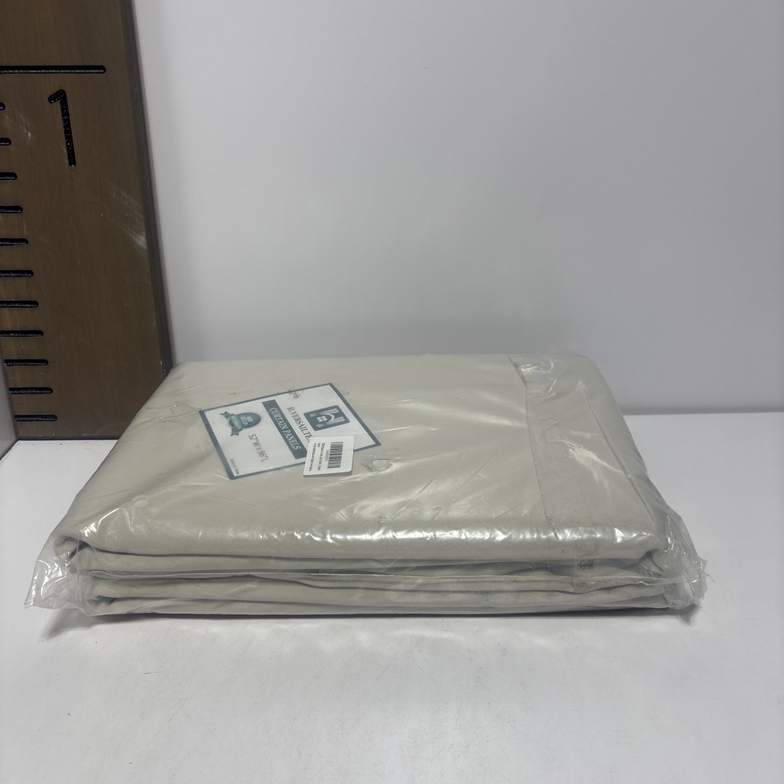 H.VERSAILTEX CURTAIN PANEL 52″W x 96″L Curtains Drapes w/ Tieback 52×96” Beige￼