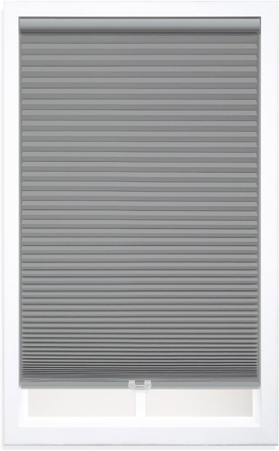 Dez Furnishings Cordless 1.5 Blackout Cellular Shade Anchor Gray 63 W X 60 H