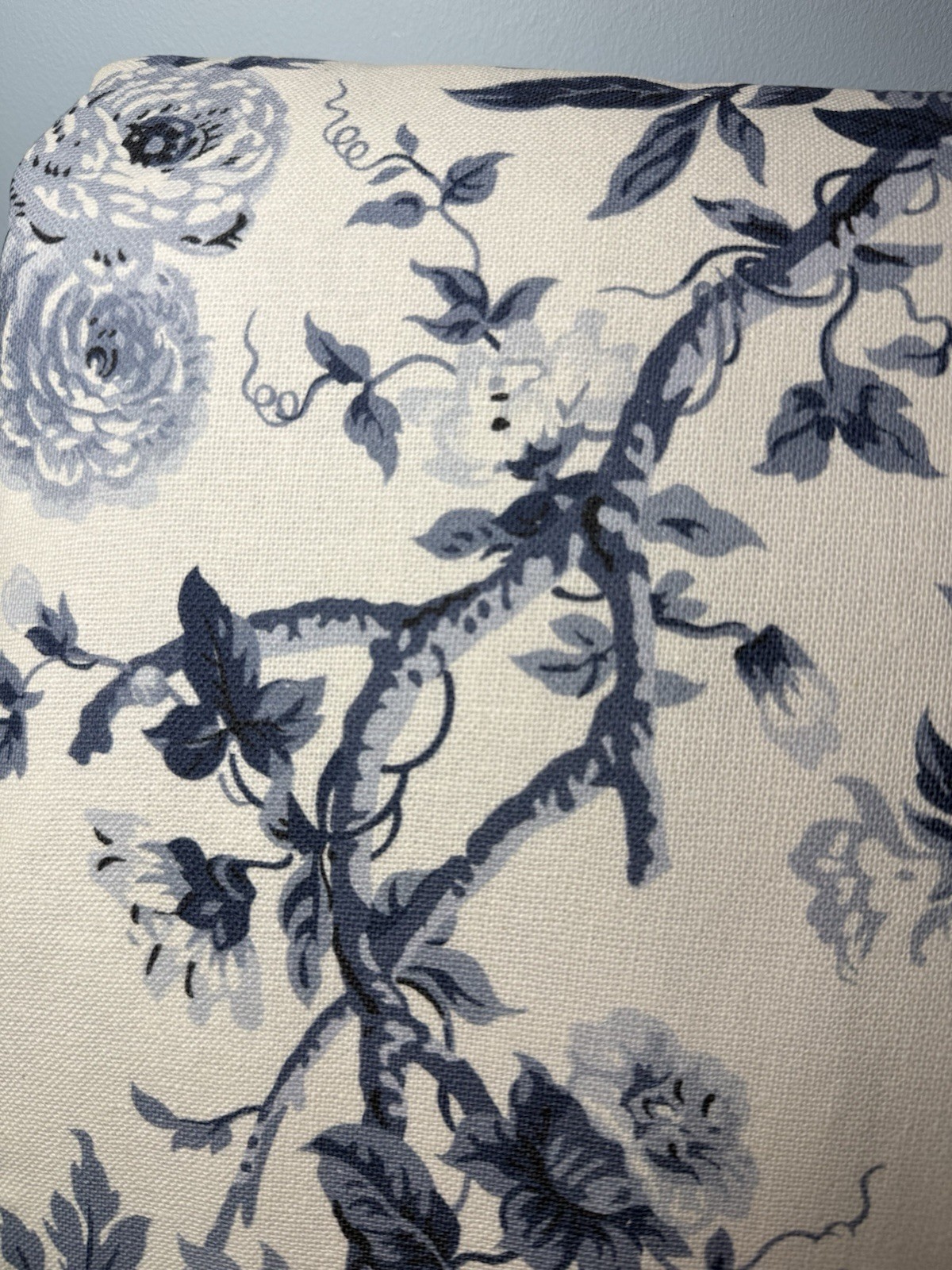 Pottery Barn Garden Floral Blackout Curtain, 50″ x 108” Blue Color 1 Panel New
