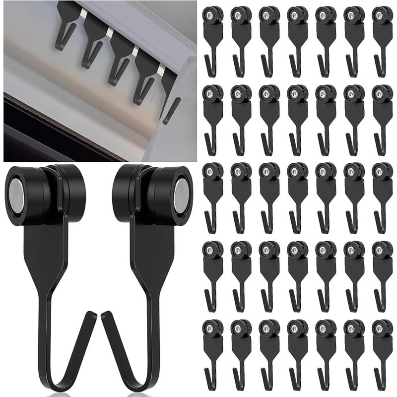 Metal Slide Curtain Track Hooks Gazebos Curtains Ceiling Mount Smooth Operation