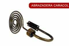 Abrazadera caracol