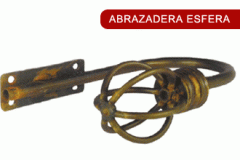 Abrazadera esfera